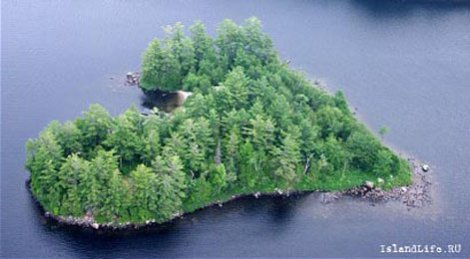 В Канаде продается остров для романтиков