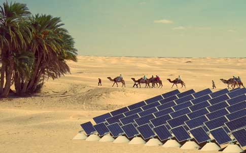 Солничная эергия в ОАЭ