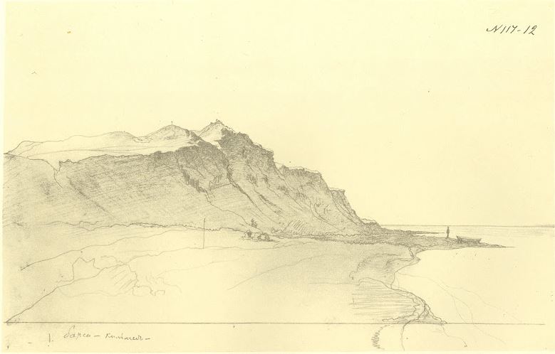Рисунок Кобзаря 1848 года